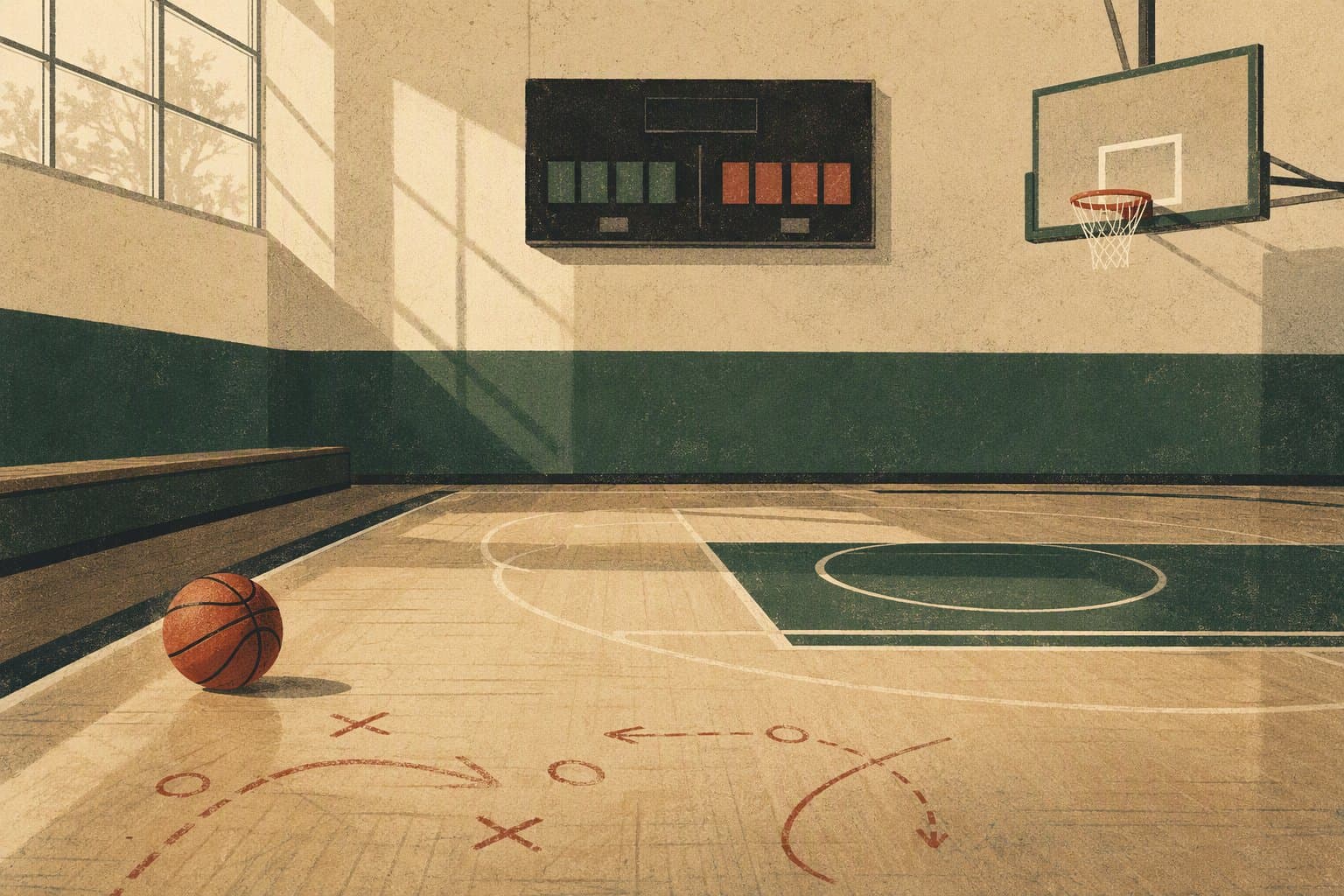 Fourth-Quarter Lead - illustration, Jake Team LLC