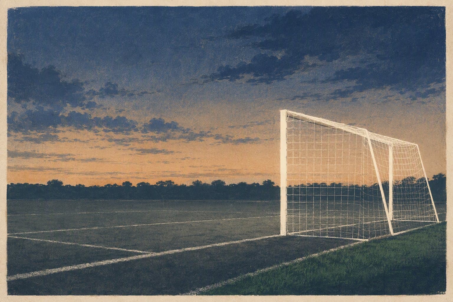 stadium twilight - illustration, Jake Team LLC
