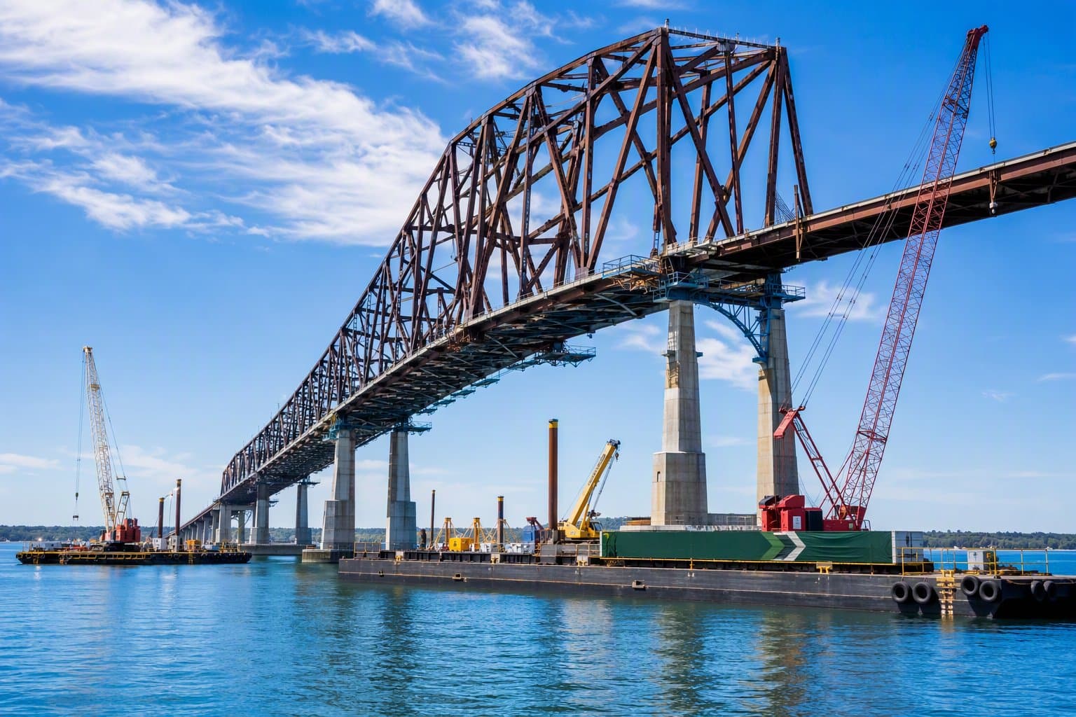 Bridge Construction - illustration, Jake Team LLC