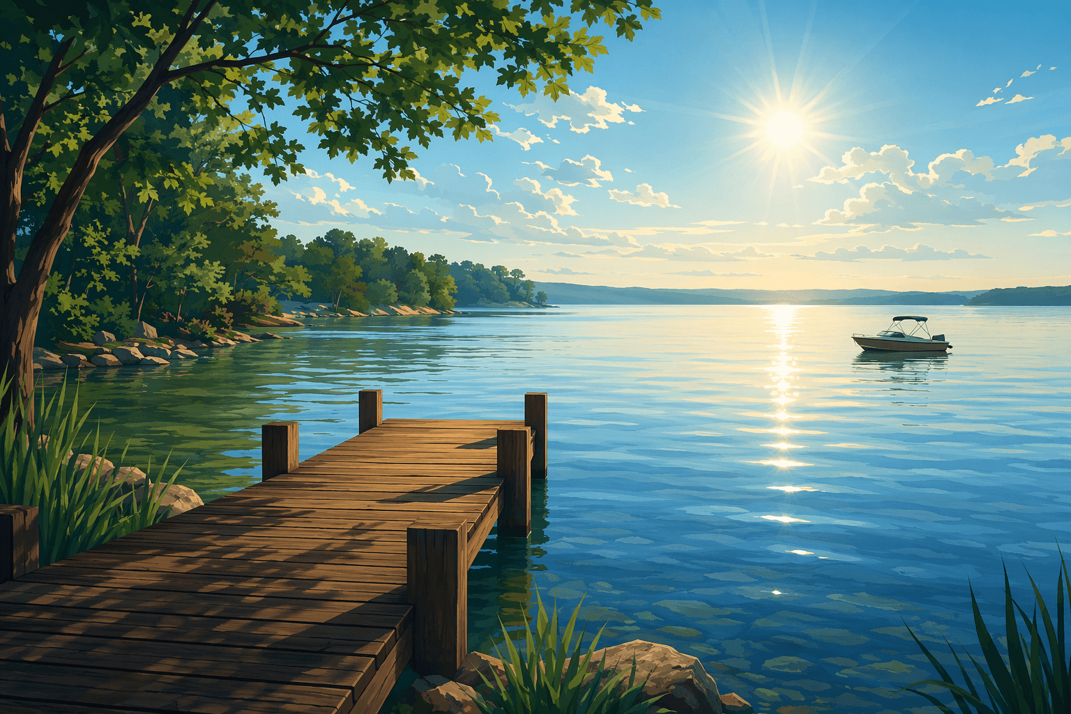 Lake safety - illustration, Jake Team LLC