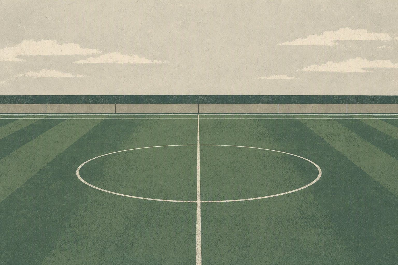 Goalless soccer match - illustration, Jake Team LLC