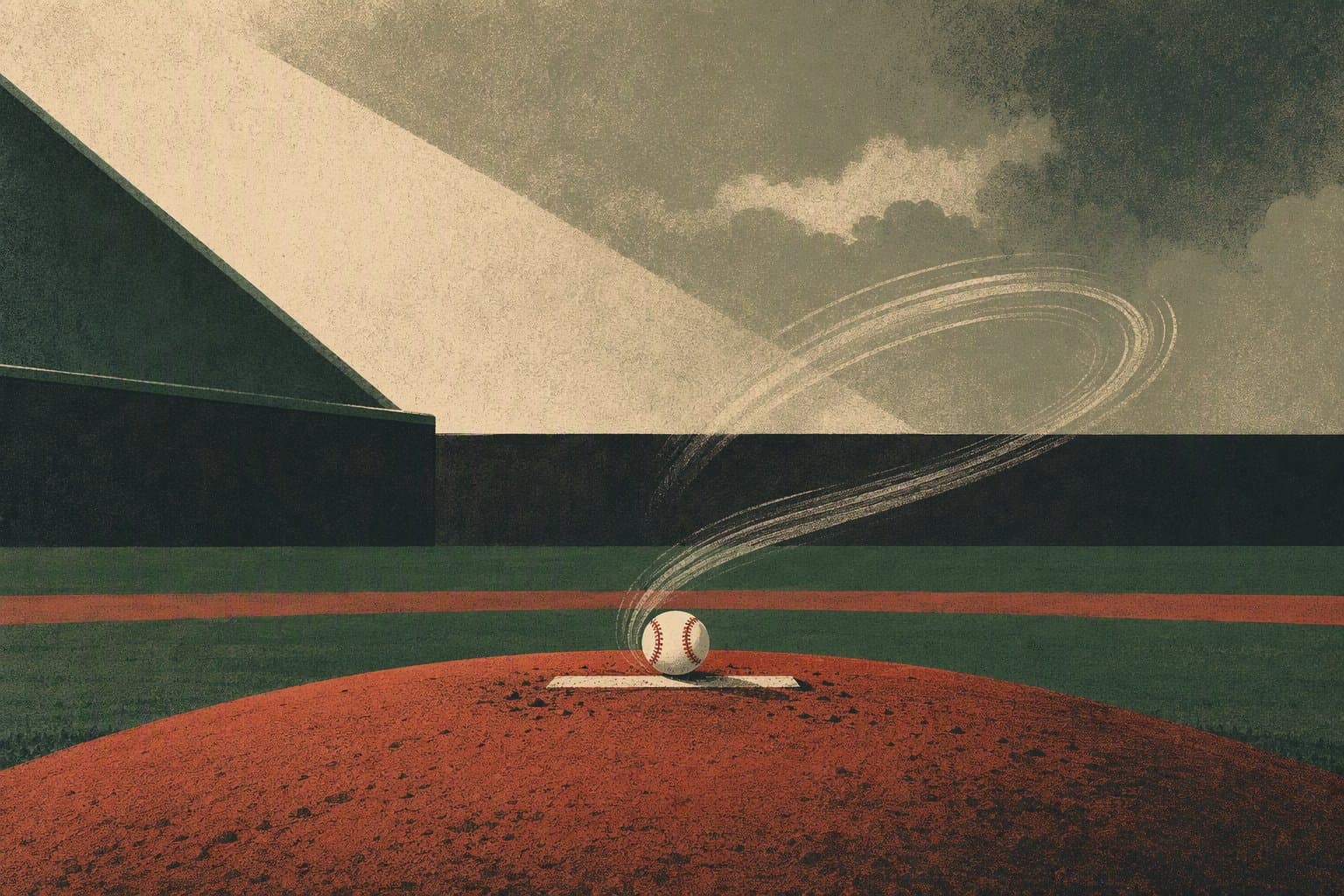 Pitching Dominance - illustration, Jake Team LLC
