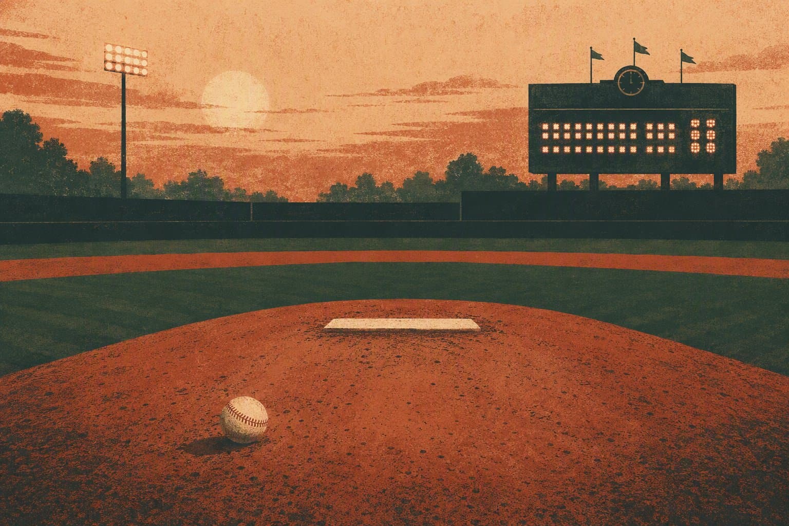 Baseball Bullpen - illustration, Jake Team LLC