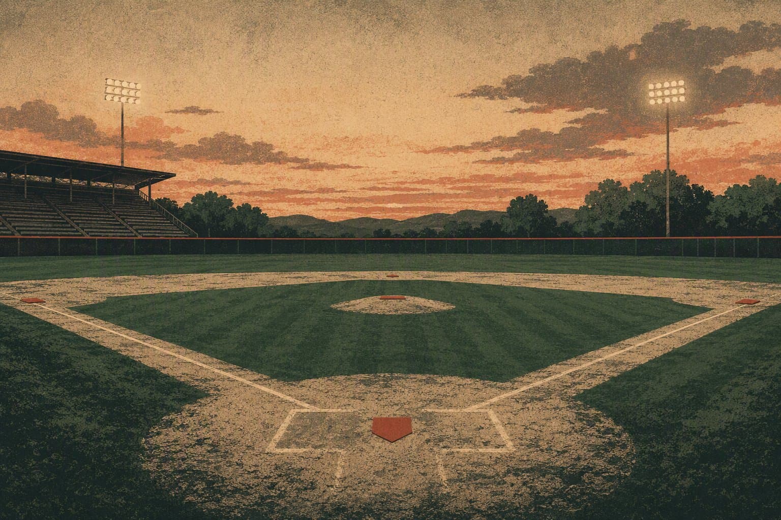 Baseball Victory - illustration, Jake Team LLC