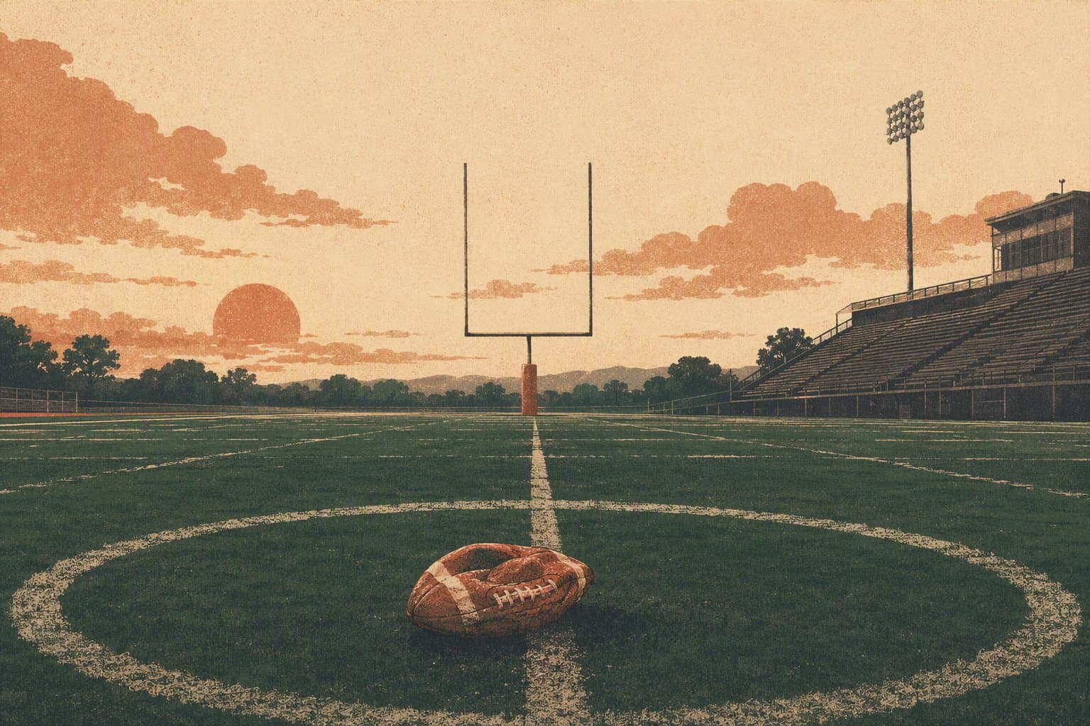 Football Dominance - illustration, Jake Team LLC