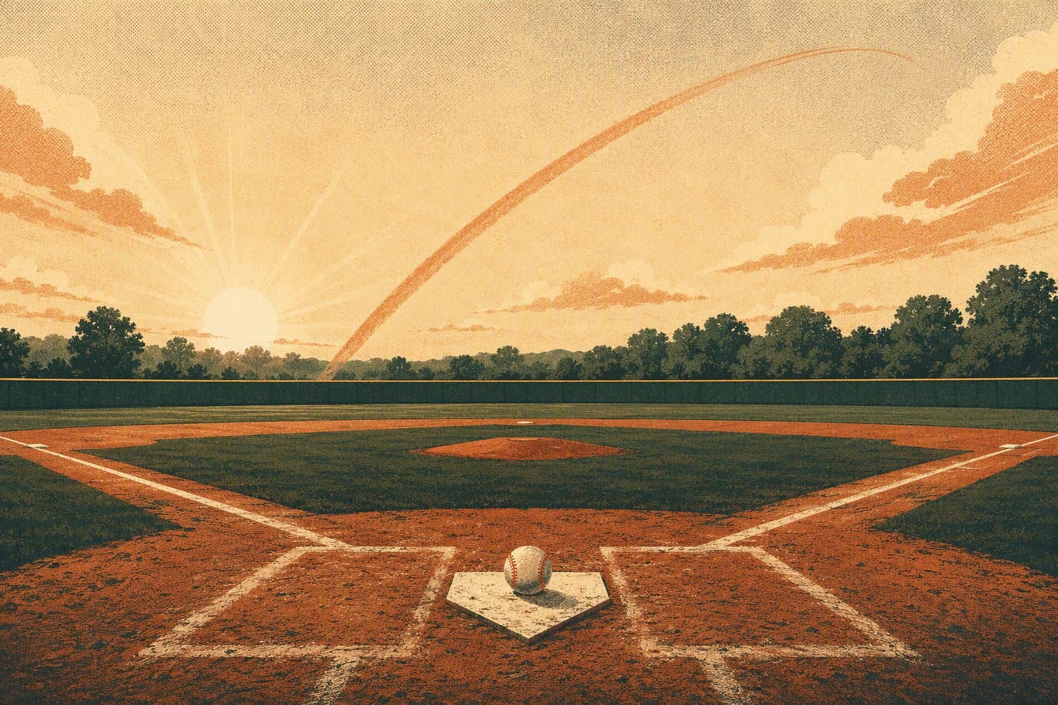 Baseball Victory - illustration, Jake Team LLC