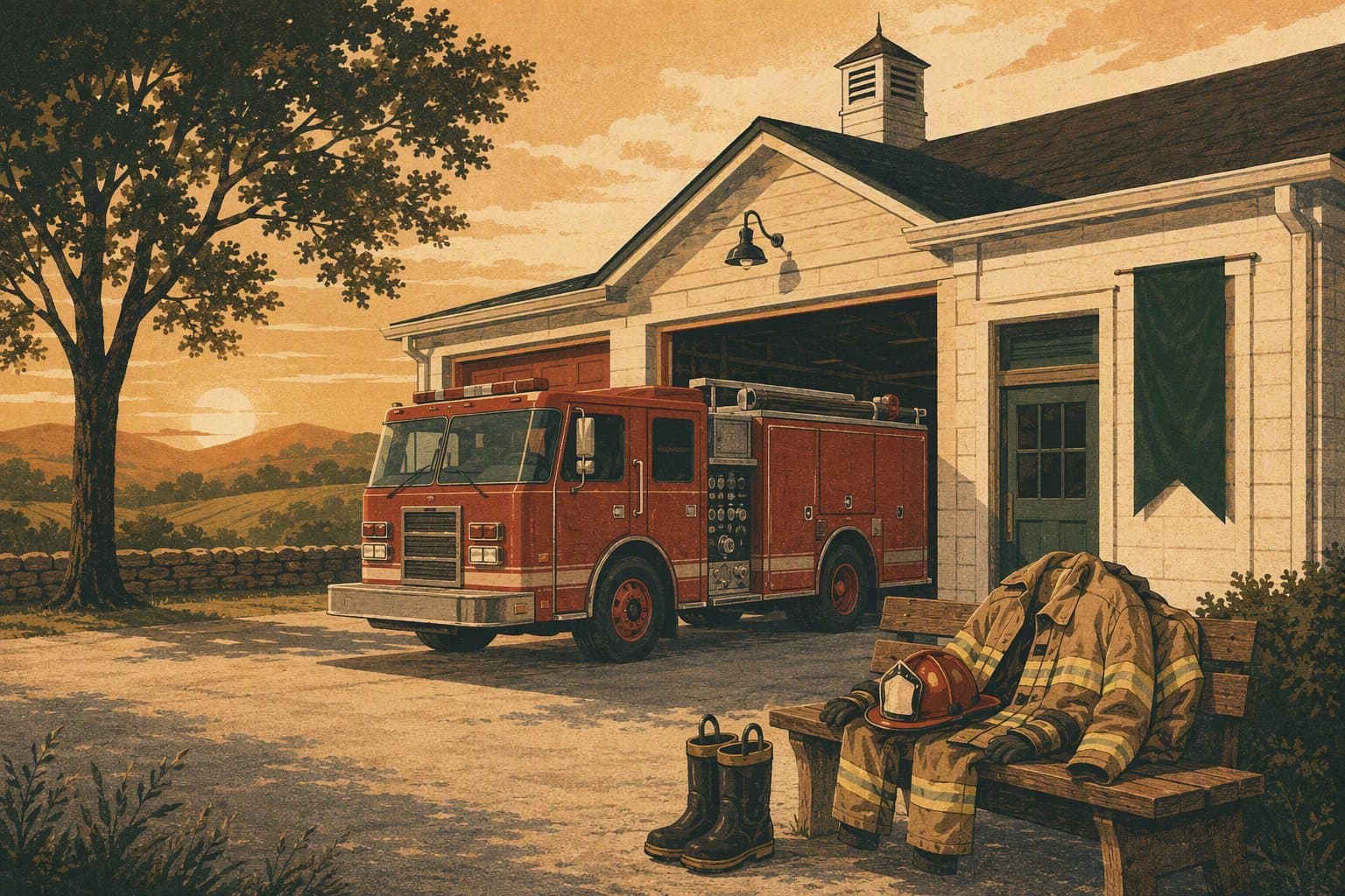 Fire Grant Aid - illustration, Jake Team LLC