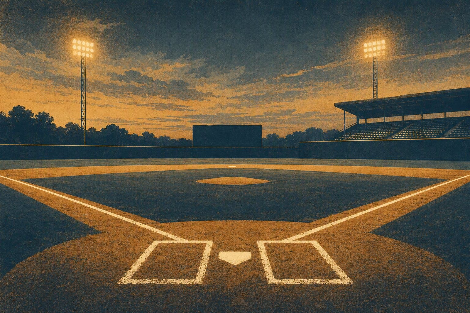 Late Inning Drama - illustration, Jake Team LLC