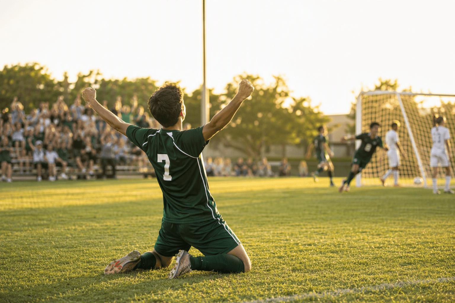 Soccer match drama - illustration, Jake Team LLC