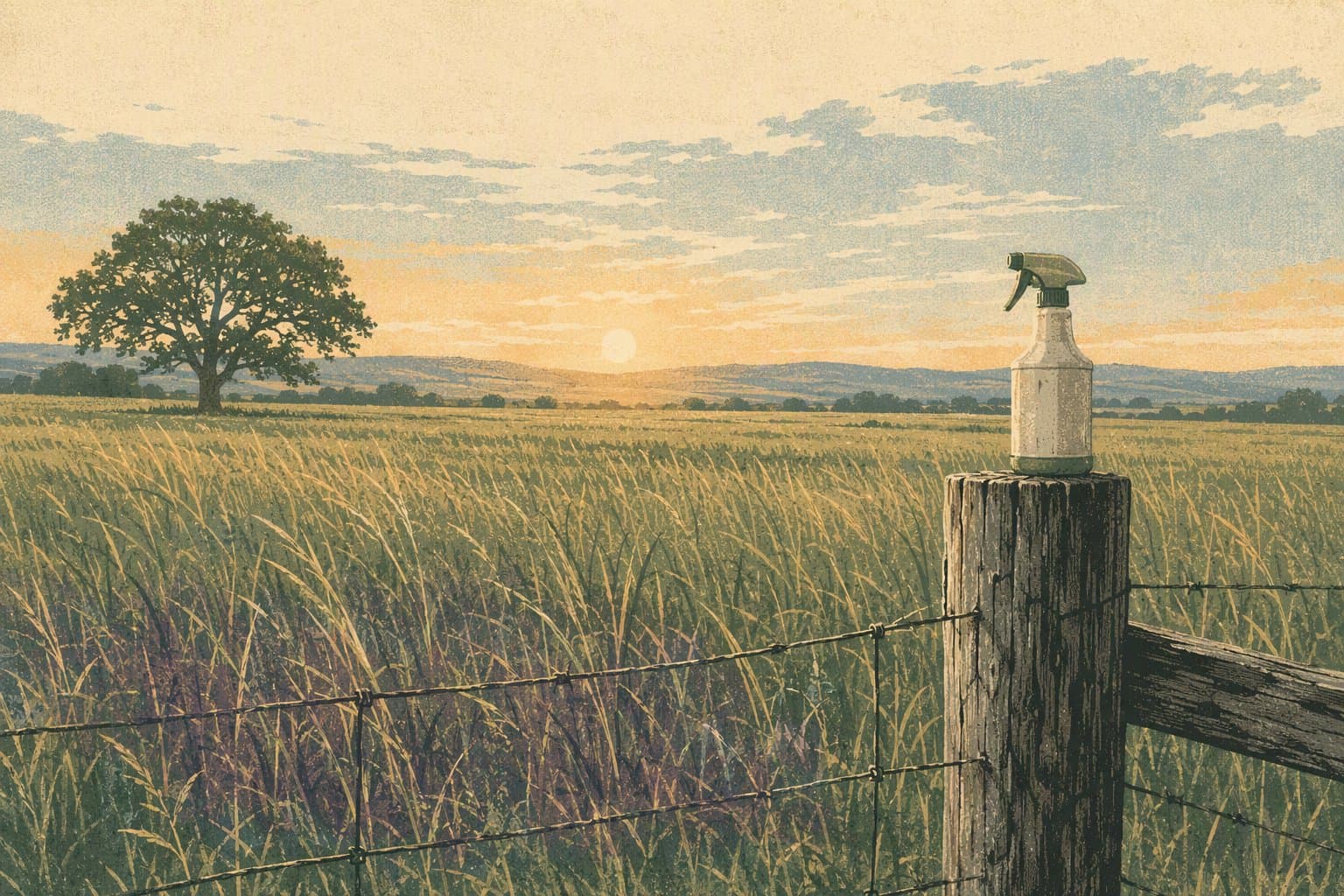 Pasture Infestation - illustration, Jake Team LLC