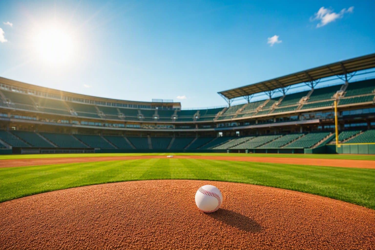 Baseball Stadium - illustration, Jake Team LLC