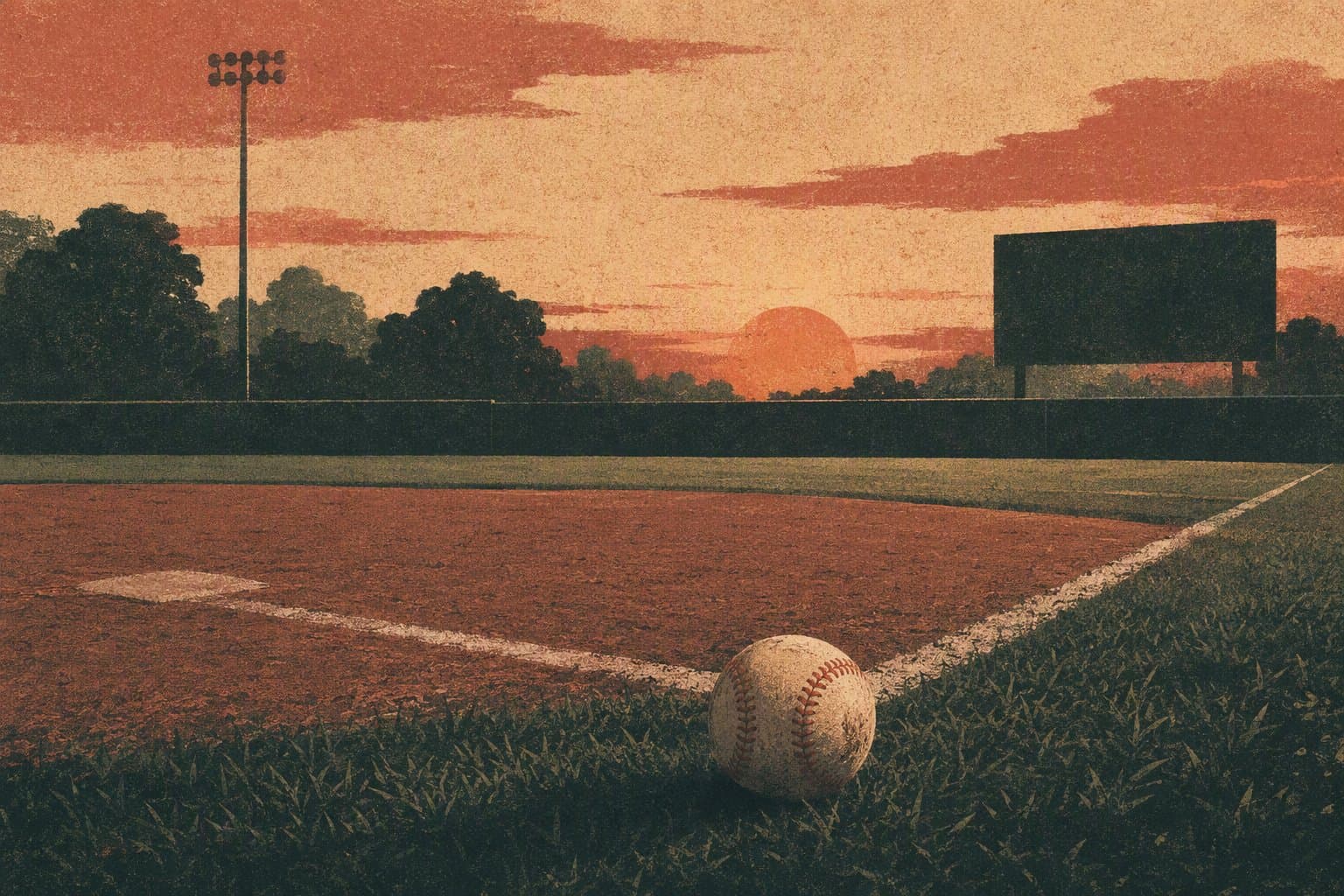 Baseball Victory - illustration, Jake Team LLC