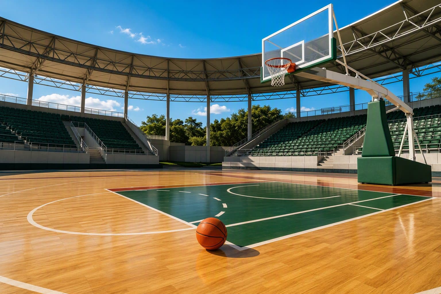 Close Basketball Victory - illustration, Jake Team LLC