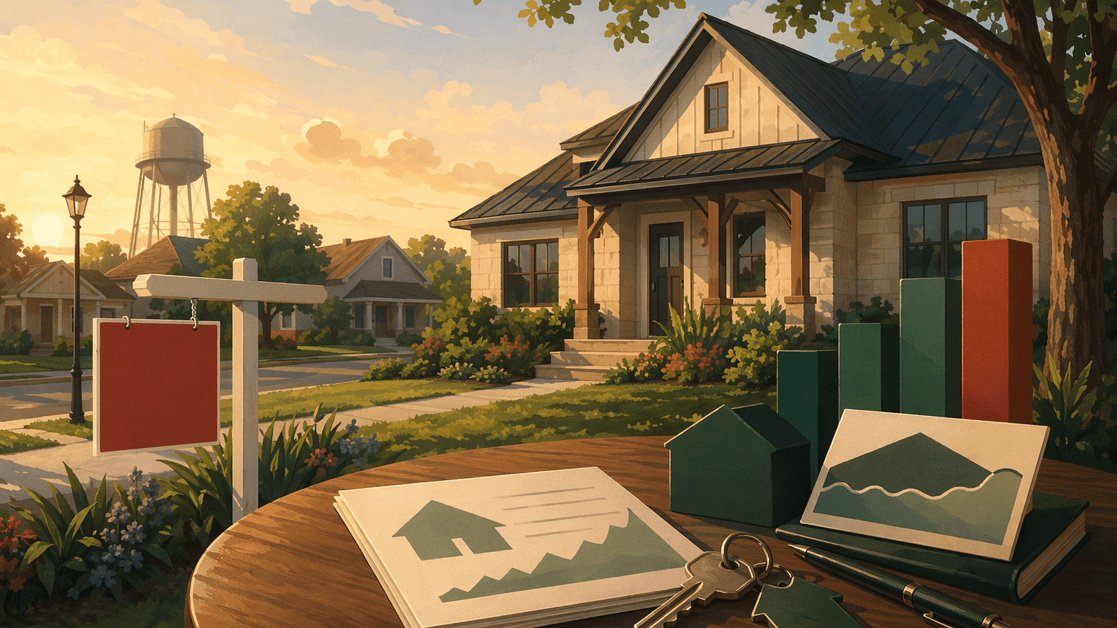 Howe housing market. Illustration: Jake Team LLC