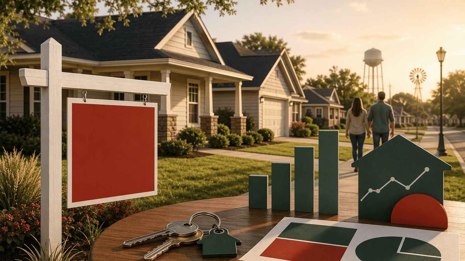 Howe housing market. Illustration: Jake Team LLC
