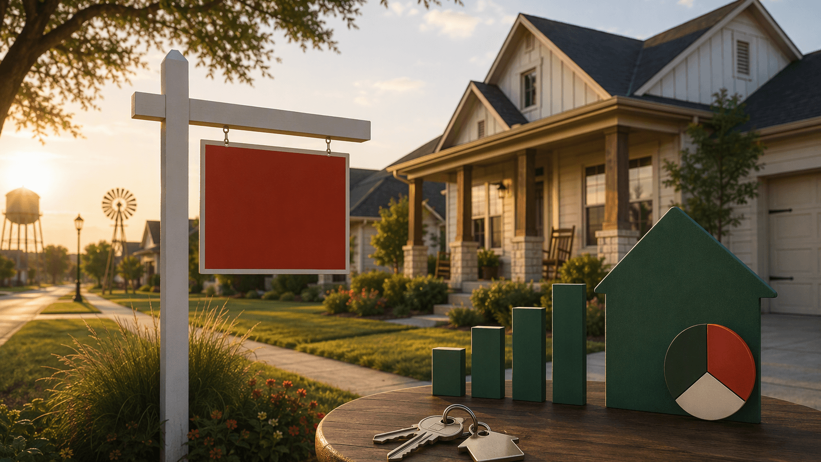 Howe housing market. Illustration: Jake Team LLC