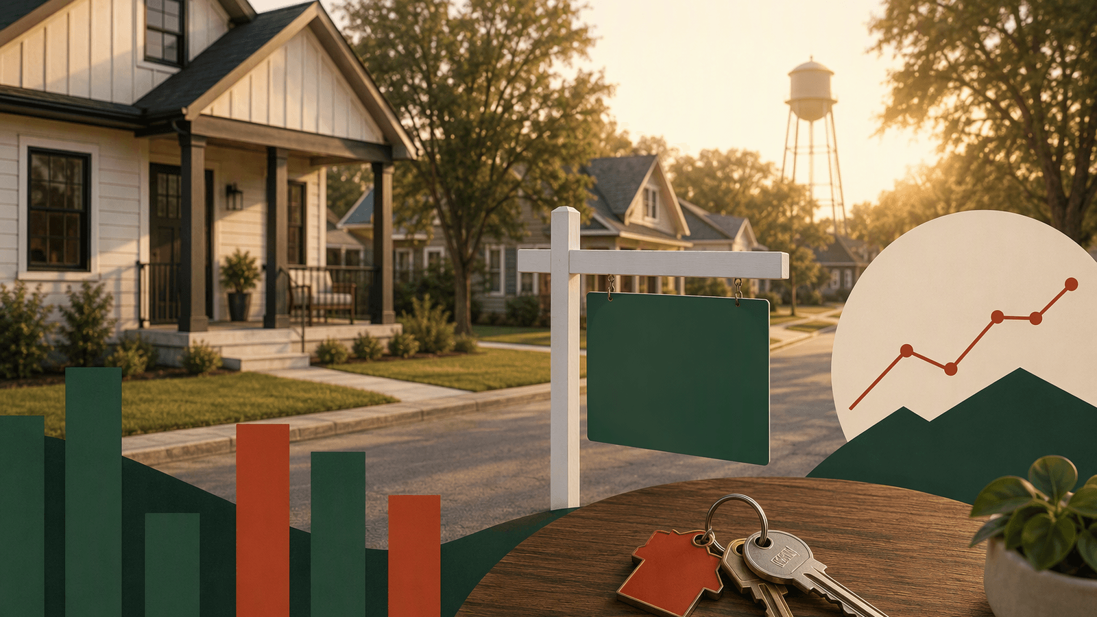 Howe housing market. Illustration: Jake Team LLC
