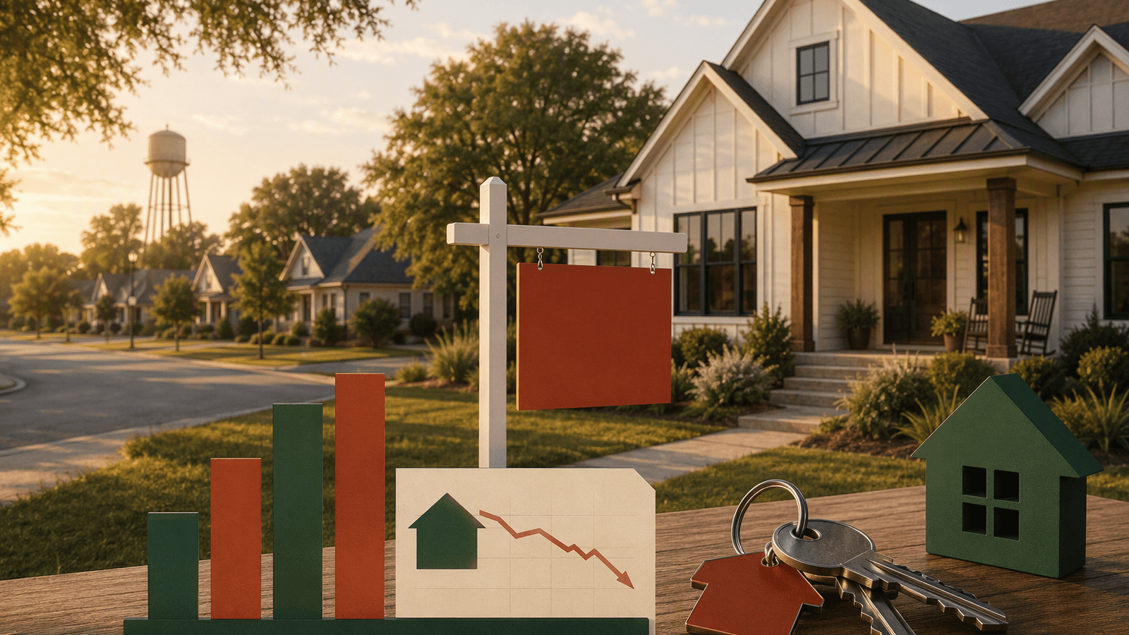 Howe housing market. Illustration: Jake Team LLC