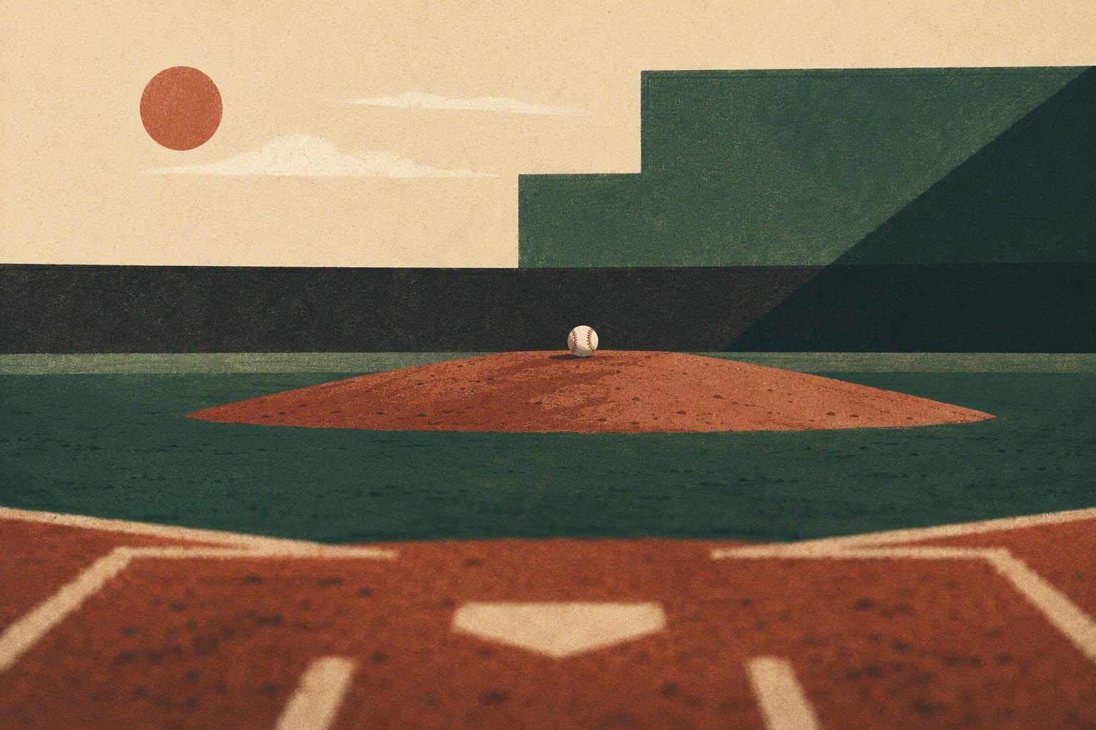 Pitching Dominance - illustration, Jake Team LLC