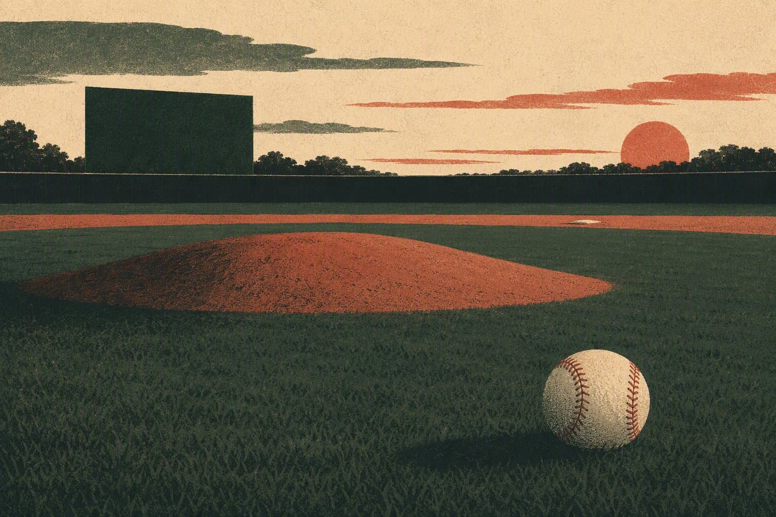 Baseball Shutout - illustration, Jake Team LLC
