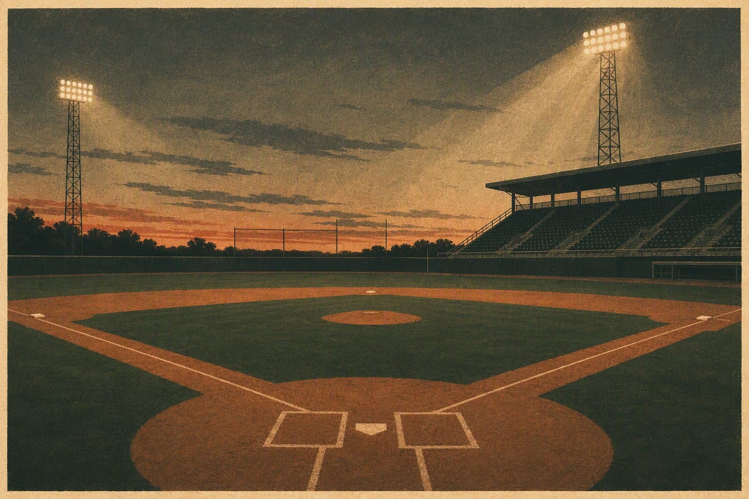 Late Inning Victory - illustration, Jake Team LLC