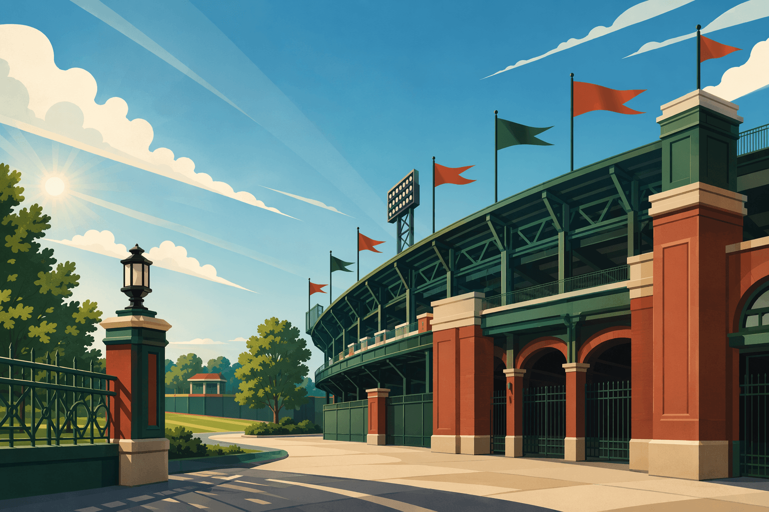 Victory Stadium - illustration, Jake Team LLC